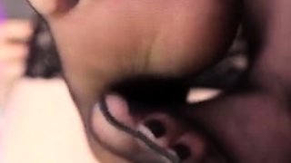 Starlightfemboy Nylon Feet Close Up