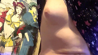 Huge Piss From My Bushy Pussy in My Mate’s Bedroom as the Bathroom Was Occupied!