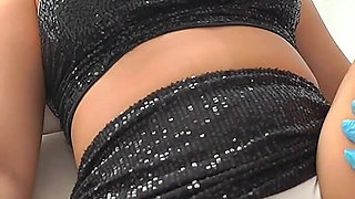 Interracial Sex-horny Blonde Takes Her Doctor's Black Cock Deep Down Her Throat to Fill Her Mouth with Cum!