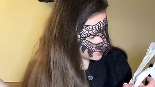 Russian Girl Dirty Panties Dance - Multiple Worn White & Black Panties Show