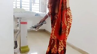 Desi Hot Bhabhi Gets Rough Kitchen Sex Satisfaction