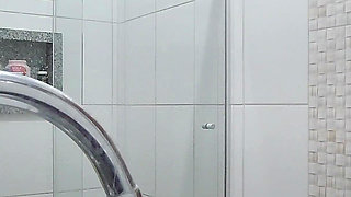 Camera on Hot Stepcousin in the Shower - I Can’t Wait to Fuck Her