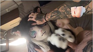 Stepbrother Fucks Furry And Her Sex Doll With Lina Paige
