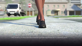 Village Slut Tranformation - Busty Dirty Blonde University Girl Gets Lost in a Strange Village