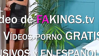 Busty MILF Fucks a Grandpa and His Stepson. Vampirosa, Tag Teamed in Fakings