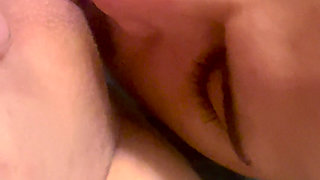 Sexy Latino man eat pretty tattooed women