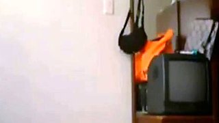 Arab GF Flashes Webcam to BF