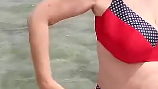 Roleplay: I am in the shower. You see me on the beach, I dance and flirt with you and you follow me to my room