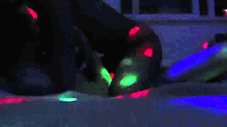 Romantic Couple Almost Break Bed and Camera in Sex Party