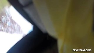 Sandra Sugar Horny MILF Rides a Taxi Adventure