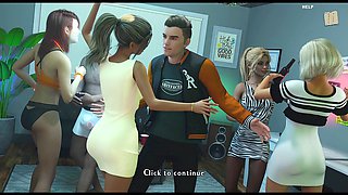 Homemade amateur college dorm, college homemade party, akademik party