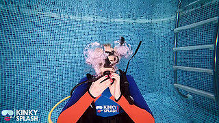 Scuba Retreat Day 2 - Sneaky Sparkly Plug Spotted by My Instructor