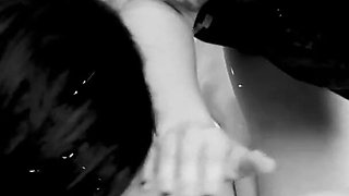 Classic Tattooed Lesbians Licking, Sucking and Probing Their Smooth Shaved Pussys