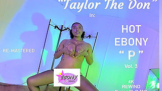 Hot Ebony Pee Vol. 3 - Huge Tit Ebony Wet Shower [re-mastered]