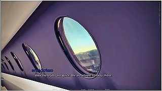 Stewardess Mimi Blonde Slutt Gets Fucked Hard In Her Pink Pussy - Car Toon