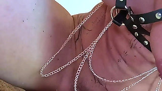 Huge Anal Beads and Fist Stretch My Ass!