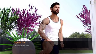 Stepsis, jerking, 3d animation