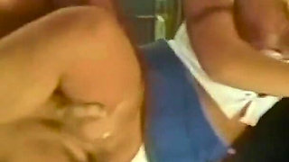 Christoph Clark and Rocco Siffredi Fuck Marina Lotar's Hairy Pussy.