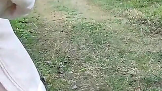 Wife Goes to the Park Without Panties to Show off!