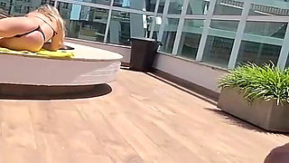 MILF Helps Me Cum at the Public Pool