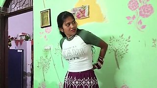 Indian Desi Stepsister Ruks Doggystyle Fuck - Hindi Audio POV with Amateur Stepbrother