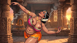 Huge Boobs Indian Animation