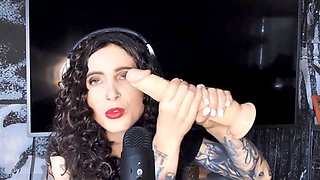 Dirty-talk, female dominance, asmr