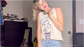 Femdom-bratty Babysitter - Ur Parents Are Gone & Im Gonna Do Whatever I Want Roleplay Pov