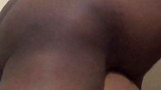 Taking a Hard Cock in Her Two Holes, One at a Time