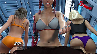 Stranded in Space - Strip Poker