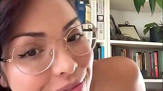Maddy Craves Creamy Dildo Passion With Solo Library