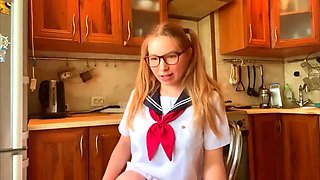 Poons, uniform, kitchen