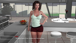 Away From Home 5: Chloe Handjob to Stepbro Bed Dick Ride with Loud Moans