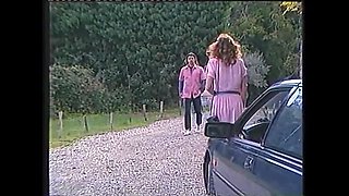 Art of Seduction 3: Nina Hartley Gets Picked Up for Hairy Lesbian Threesome with Big Dicks