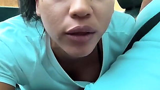 Blowjob While We're Going to Meet Some Friends