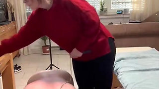 DomLadyMia-SlaveOfM Red welts for the slave Part2