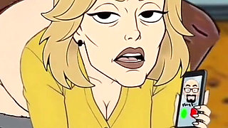 Married Housewife Gets Anal Sex While She Talks to Her Husband on the Phone.