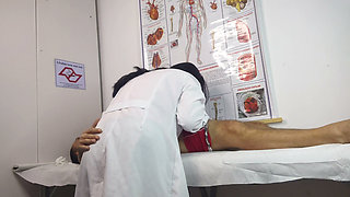 Nurse Has Her First Patient with an Erection!