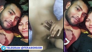 Young girl sucking and fucking desi chocolate cock