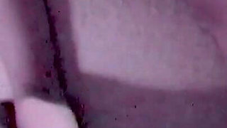 Shaved Slut Gets Cum Tits