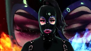 Latex Barbie - Burn for Evil Succubus