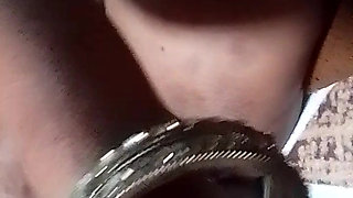 Sister-in-law is draining the water from her