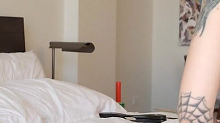 Femdom Bondage Sex and Ruined Orgasm - Arson Leigh