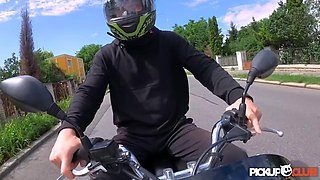 Blondie Rika Fane Takes Massive Outdoor Facial Cumshot