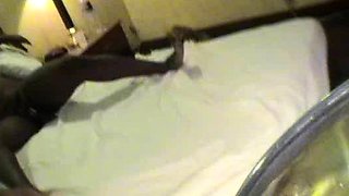 Hardcore fuck and a facial for hot brunette