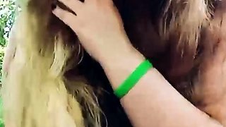 Big Boobed Blonde Masturbates With A Dildo In The Bathroom