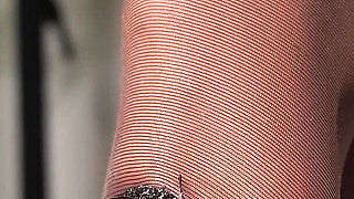 Tiny Volunteer Under My Nylon Toes - Survival Tests & Cruel Ending