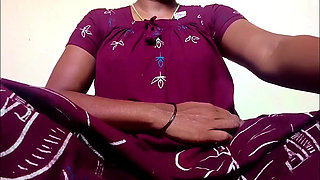 Ammu Is Really in the Mood and Is Vigorously Squeezing Her Breasts