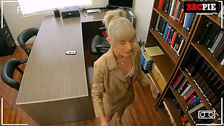 BBCPIE Office Whore Gets Hungry For Black Dick - Jessie Saint