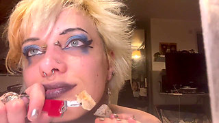 You Lied About Your Cock! Goth Tinder Date Cuts Your Cock off with Tiny Tool